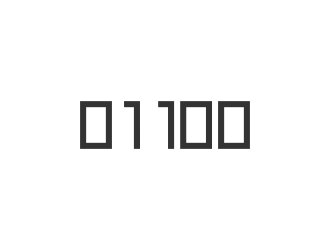 0 1 100 logo design by salis17