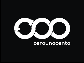 0 1 100 logo design by mbamboex