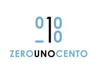 0 1 100 logo design by nurul_rizkon