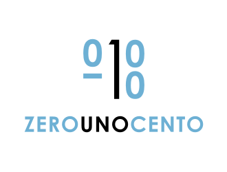 0 1 100 logo design by nurul_rizkon