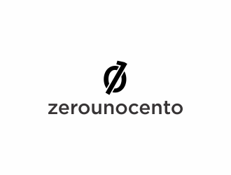 0 1 100 logo design by hopee