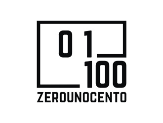 0 1 100 logo design by Jhonb