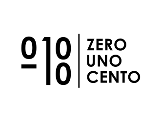 0 1 100 logo design by nurul_rizkon