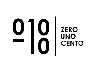 0 1 100 logo design by nurul_rizkon