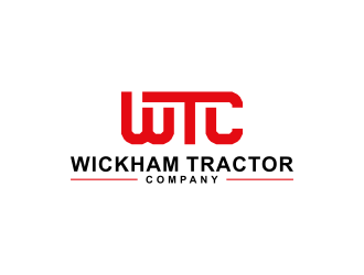 Wickham Tractor Co. logo design by salis17