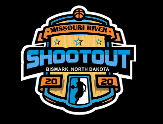 Missouri River Shootout logo design by cgage20