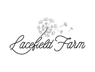 Lacefield Farm logo design by iamjason
