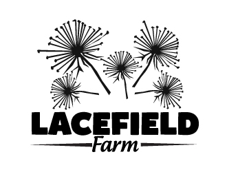 Lacefield Farm logo design by AamirKhan