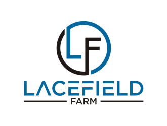 Lacefield Farm logo design by rief