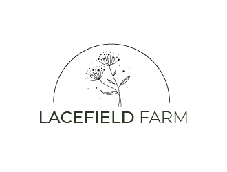 Lacefield Farm logo design by Shailesh