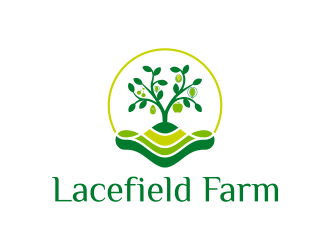 Lacefield Farm logo design by N3V4