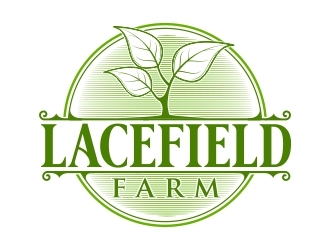 Lacefield Farm logo design by b3no