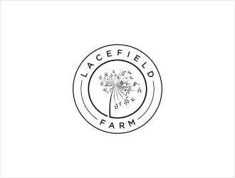 Lacefield Farm logo design by bunda_shaquilla