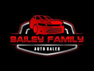 Bailey Family Auto Sales logo design by Norsh