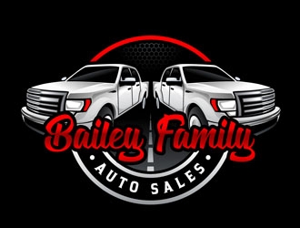 Bailey Family Auto Sales logo design by DreamLogoDesign