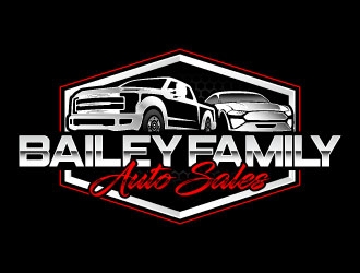 Bailey Family Auto Sales logo design by daywalker