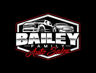 Bailey Family Auto Sales logo design by daywalker
