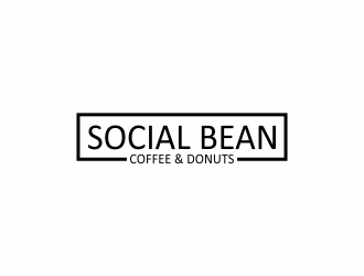Social Bean Coffee & Donuts logo design by hopee