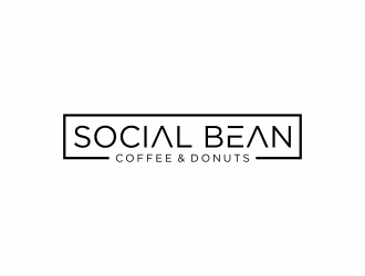 Social Bean Coffee & Donuts logo design by Editor