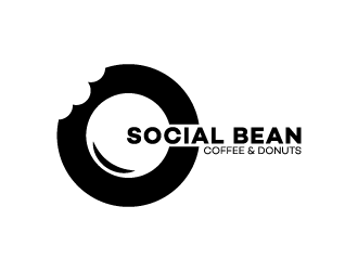 Social Bean Coffee & Donuts logo design by kojic785