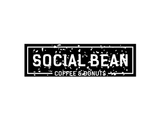 Social Bean Coffee & Donuts logo design by asyqh