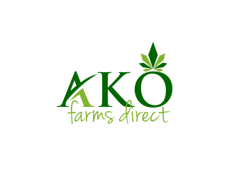 ako farms direct logo design by ammad