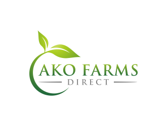 ako farms direct logo design by ammad