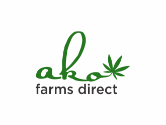 ako farms direct logo design by hopee