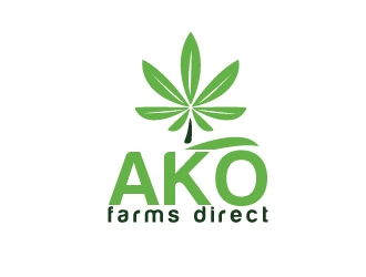 ako farms direct logo design by AamirKhan