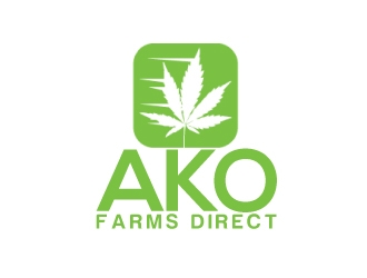 ako farms direct logo design by AamirKhan