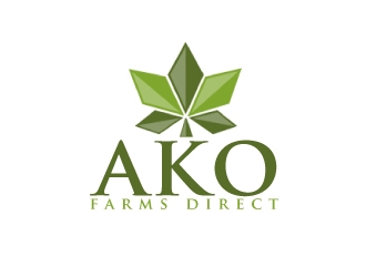 ako farms direct logo design by AamirKhan