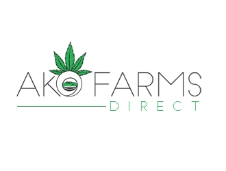 ako farms direct logo design by gilkkj