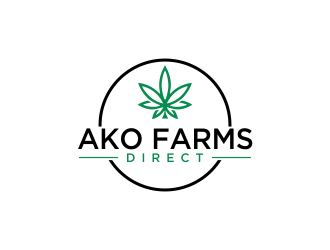 ako farms direct logo design by oke2angconcept