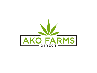 ako farms direct logo design by blessings