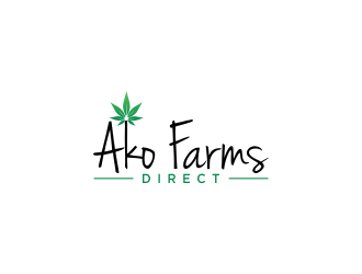 ako farms direct logo design by oke2angconcept