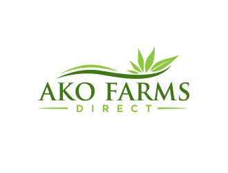 ako farms direct logo design by agus