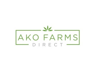 ako farms direct logo design by sabyan