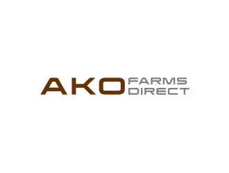 ako farms direct logo design by bricton