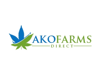 ako farms direct logo design by shravya
