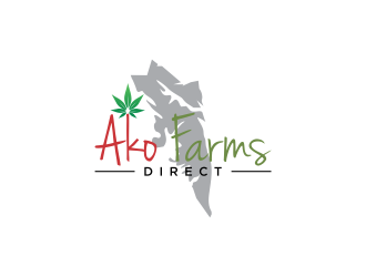 ako farms direct logo design by oke2angconcept