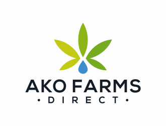 ako farms direct logo design by .:payz™