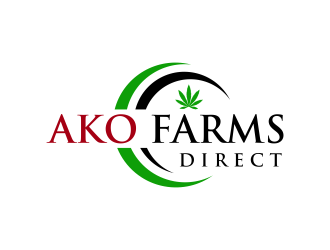 ako farms direct logo design by ammad