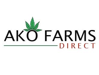 ako farms direct logo design by gilkkj