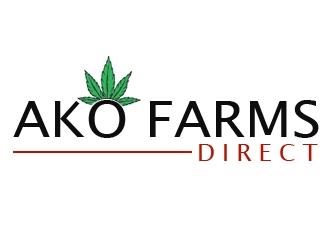 ako farms direct logo design by gilkkj