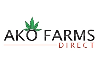 ako farms direct logo design by gilkkj