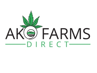 ako farms direct logo design by gilkkj