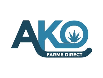 ako farms direct logo design by Kabupaten