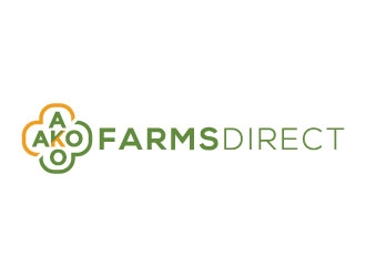 ako farms direct logo design by Kabupaten