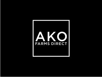 ako farms direct logo design by johana