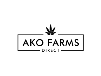 ako farms direct logo design by johana